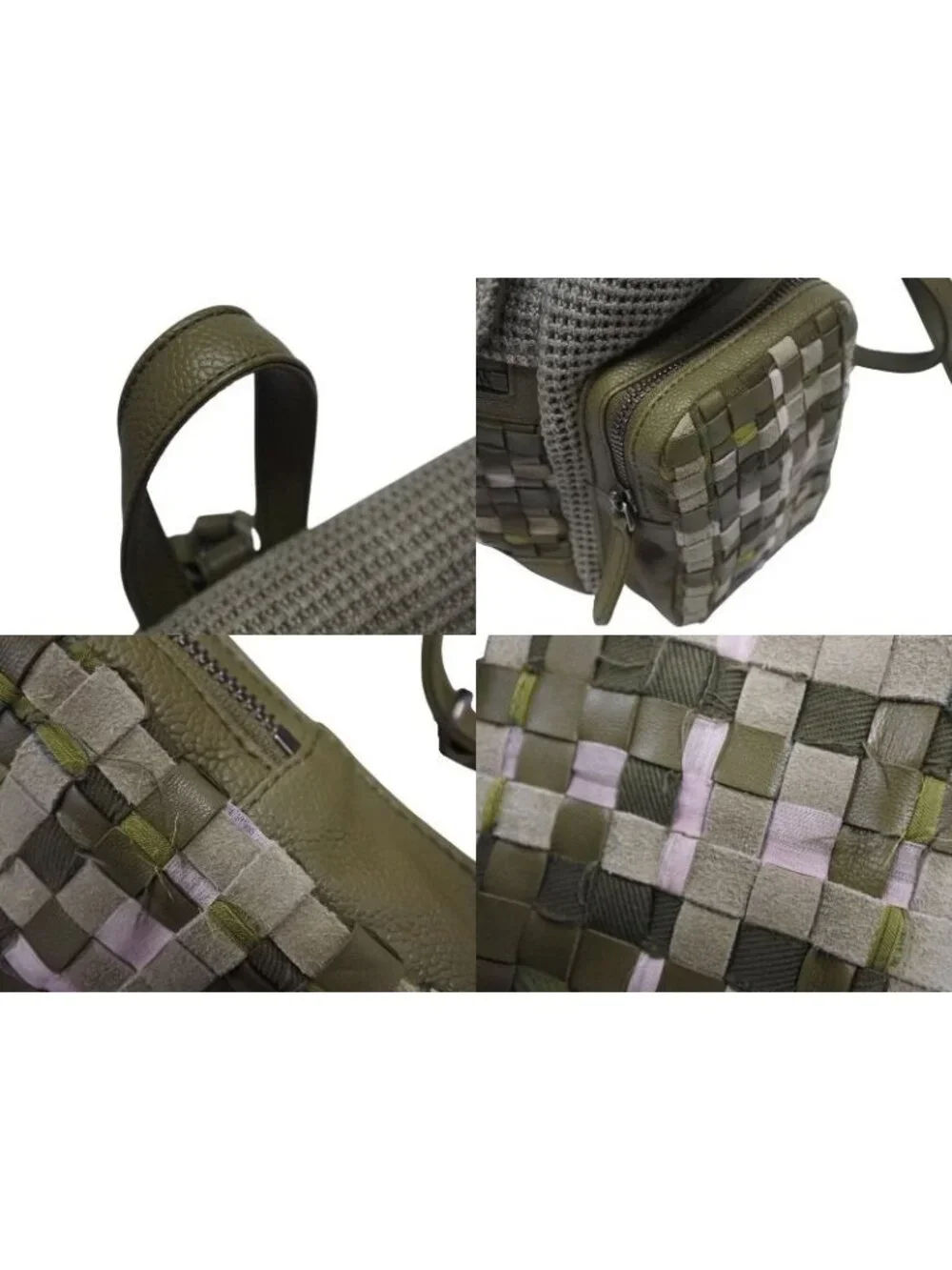 Chanel Backpack CC Logo Cuban Pocket Tweed Canvas Cruise Collection